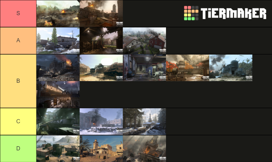 Call of Duty: Vanguard Maps (Launch) Tier List (Community Rankings ...