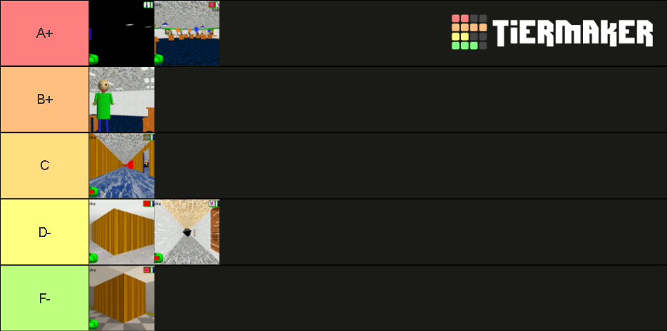 Baldi's Basics Plus random events (V0.3.3) Tier List (Community ...