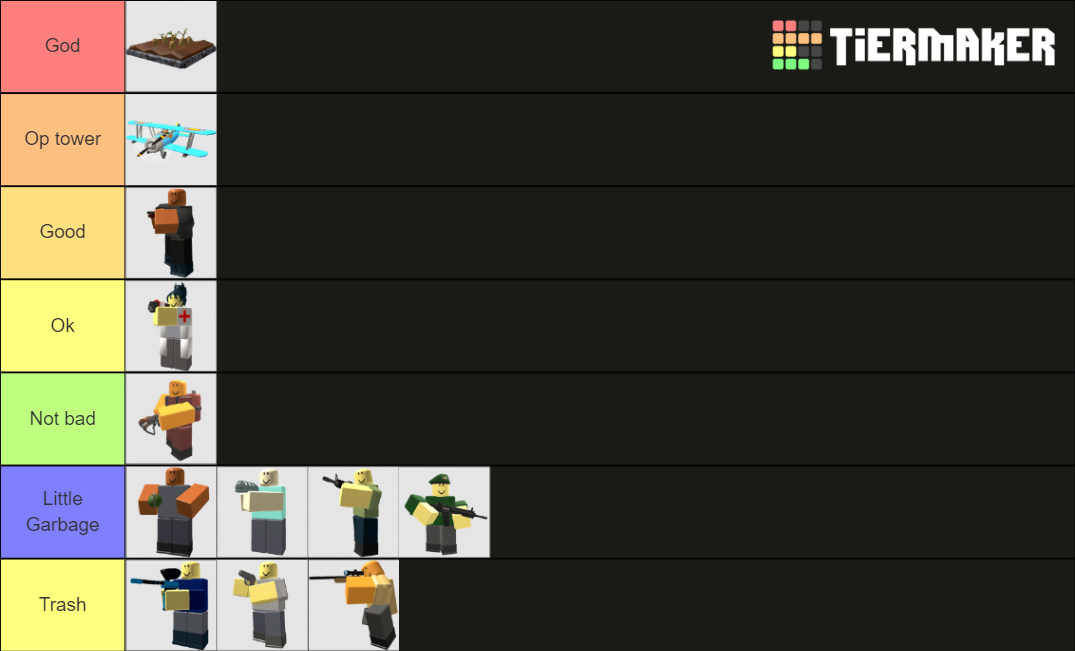 Tower Tds Tier List Community Rankings TierMaker