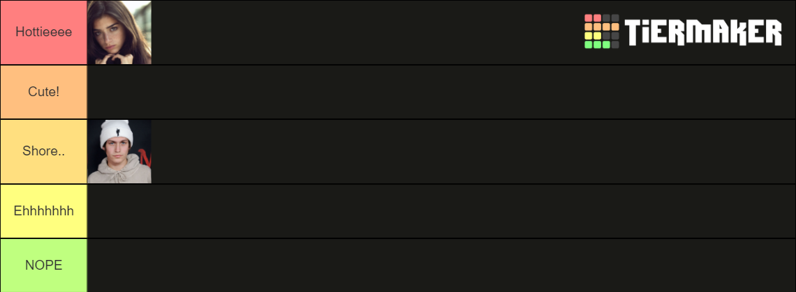 Tiktokers Hot or Not Tier List (Community Rankings) - TierMaker