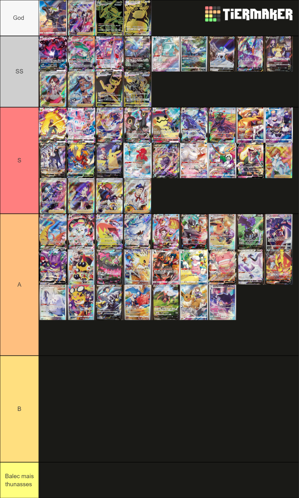 Vmax Climax secret rares Tier List (Community Rankings) - TierMaker