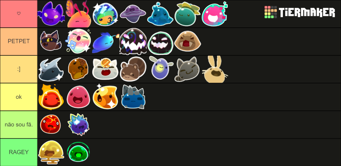 Slime Rancher 2 (ALL SLIMES) LatinGames Tier List (Community Rankings ...