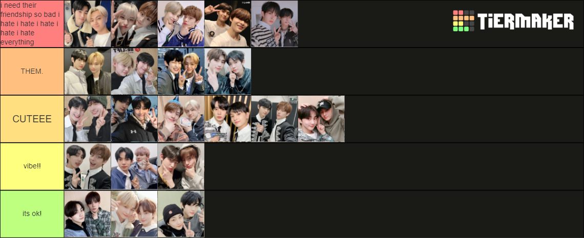enhypen shipps Tier List (Community Rankings) - TierMaker