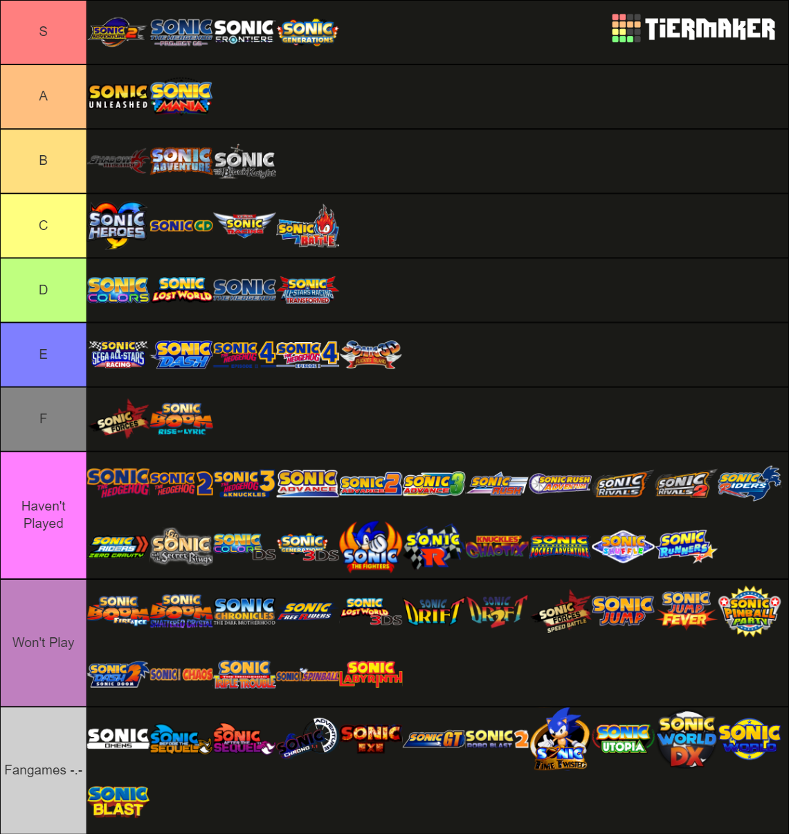 Sonic Games And Wtf Why Tier List Community Rankings TierMaker sonic-games-and-wtf-why-tier-list-community-rankings-tiermaker