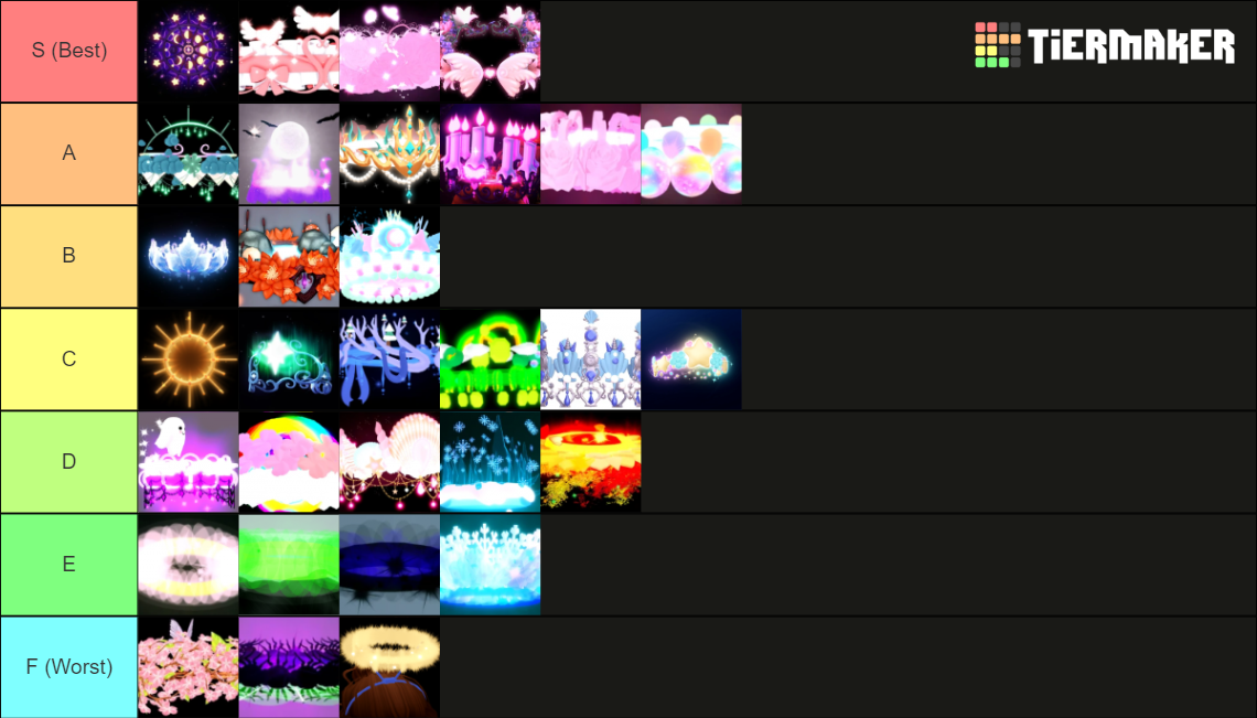 Royale High Halos (Solarix 2023) Tier List (Community Rankings) - TierMaker