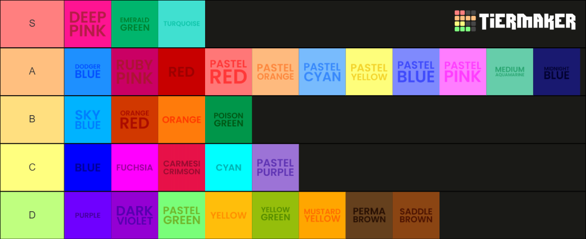 ultimate-color-tier-list-community-rankings-tiermaker