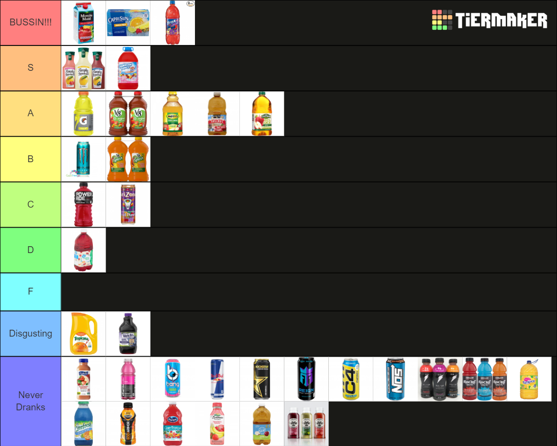 Ultimate Juice Tier List Community Rankings TierMaker ultimate-juice-tier-list-community-rankings-tiermaker