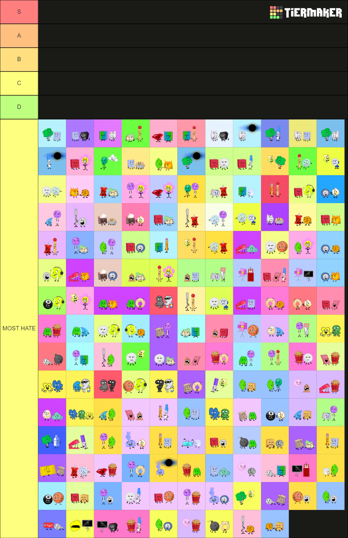 Bfb Ships Tier List Community Rank Tiermaker - vrogue.co