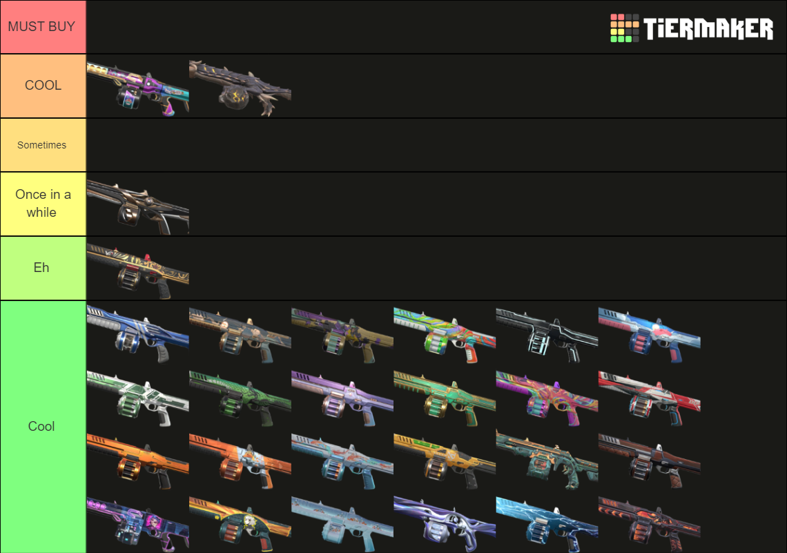 Valorant Judge Skins (March 2023) Tier List (Community Rankings ...