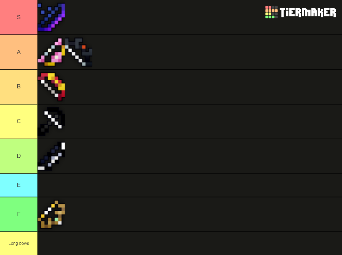 RotMG Bow Tier List Rankings) TierMaker