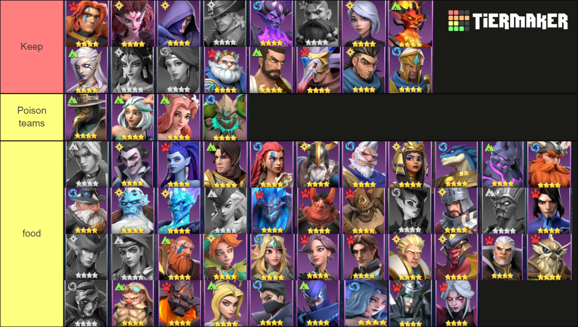 epics infinite Tier List Rankings) TierMaker