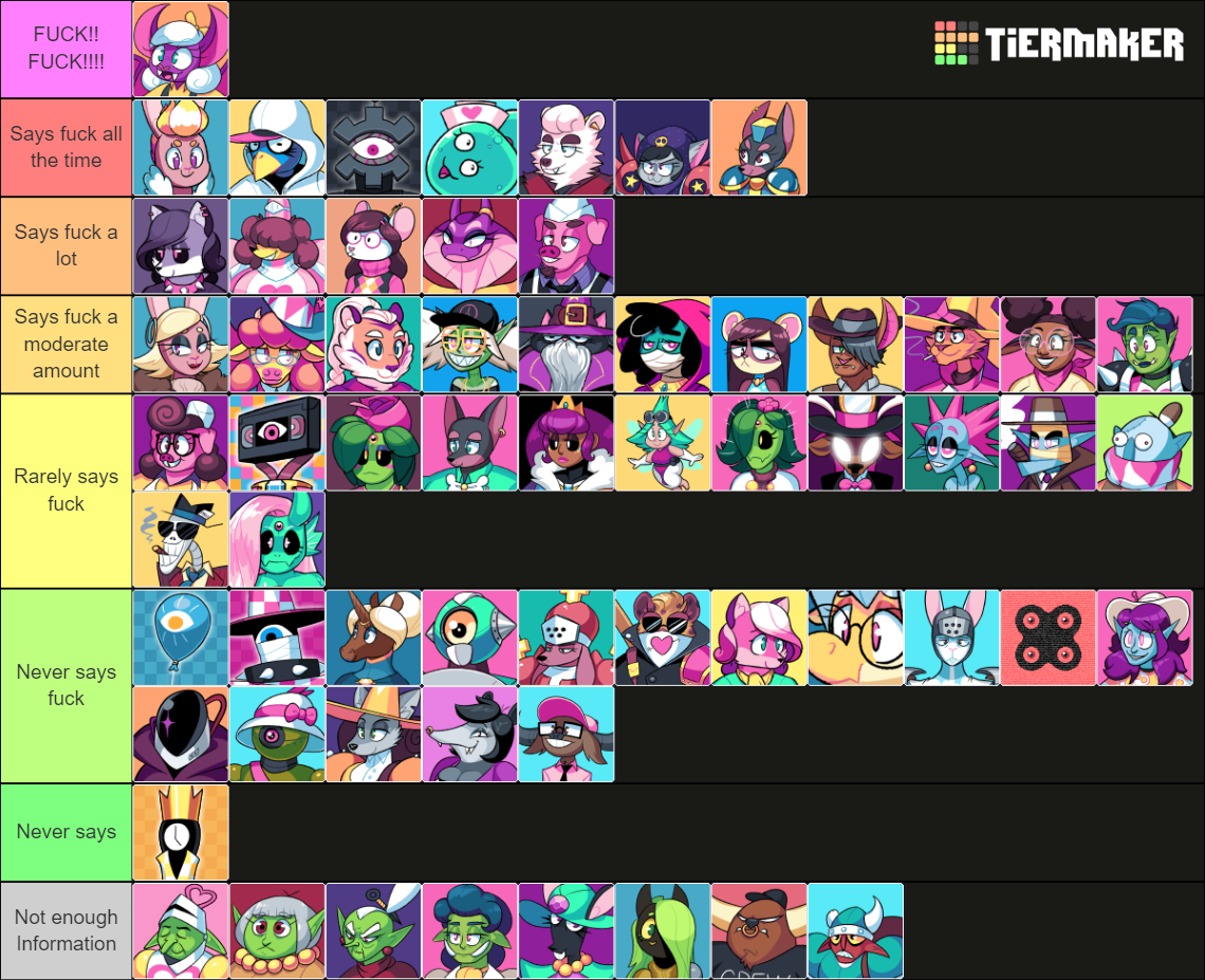 SLARPG Characters (Spoilers!) Tier List (Community Rankings) - TierMaker