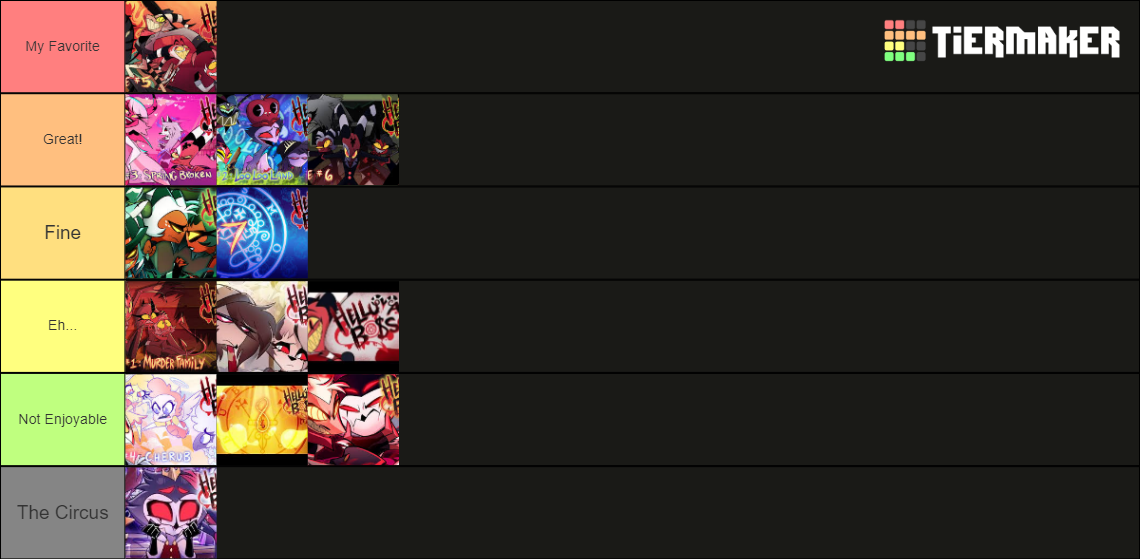 Helluva Boss Episode Tier List (Community Rankings) - TierMaker