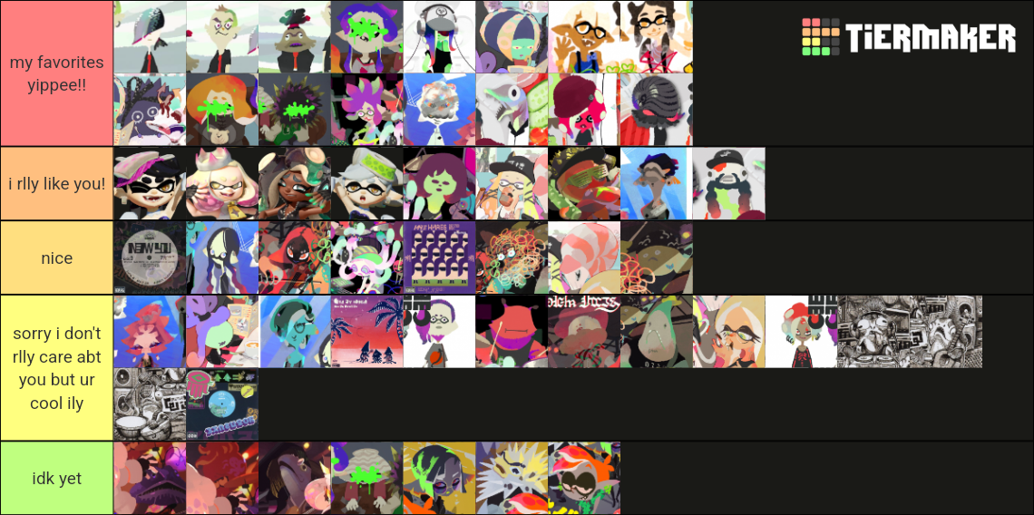 recent-splatoon-tier-lists-tiermaker