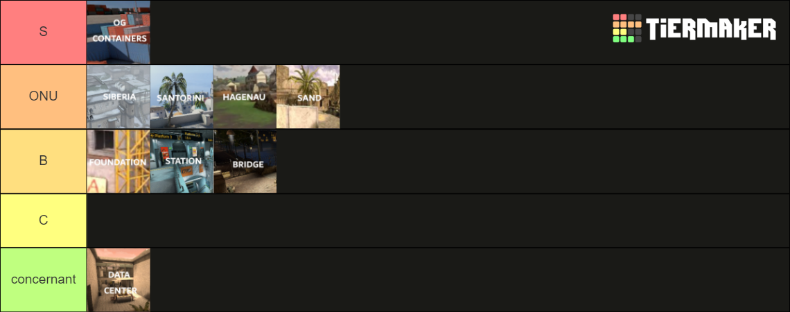 PAVLOV SHACK MAPS Tier List (Community Rankings) - TierMaker