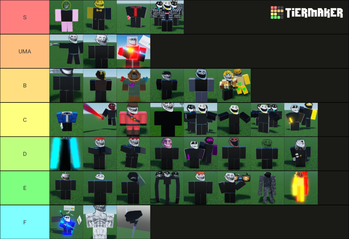 World Of Trollge Tier List (Community Rankings) - TierMaker