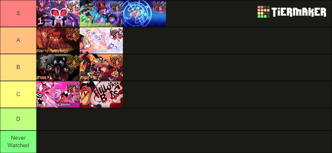 Helluva Boss Episodes (Season 2) Tier List (Community Rankings) - TierMaker