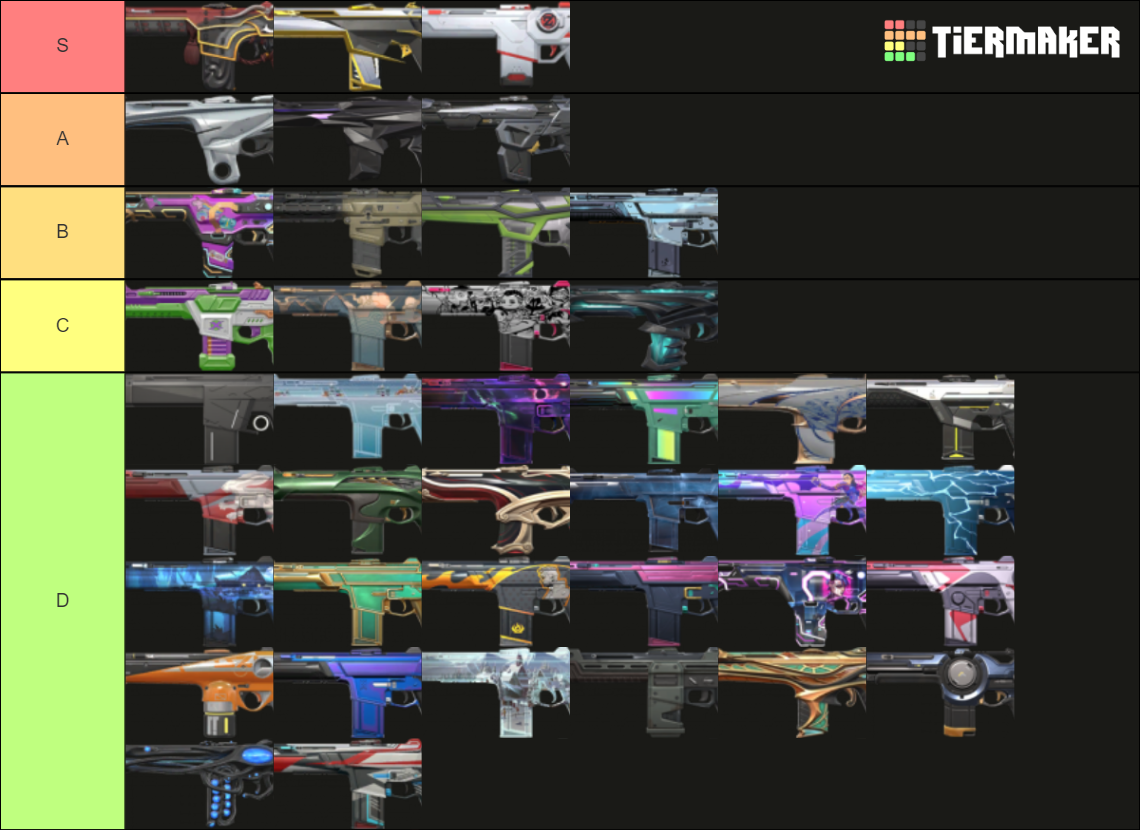 Valorant All Phantom Skins Tier List Community Rankin - vrogue.co