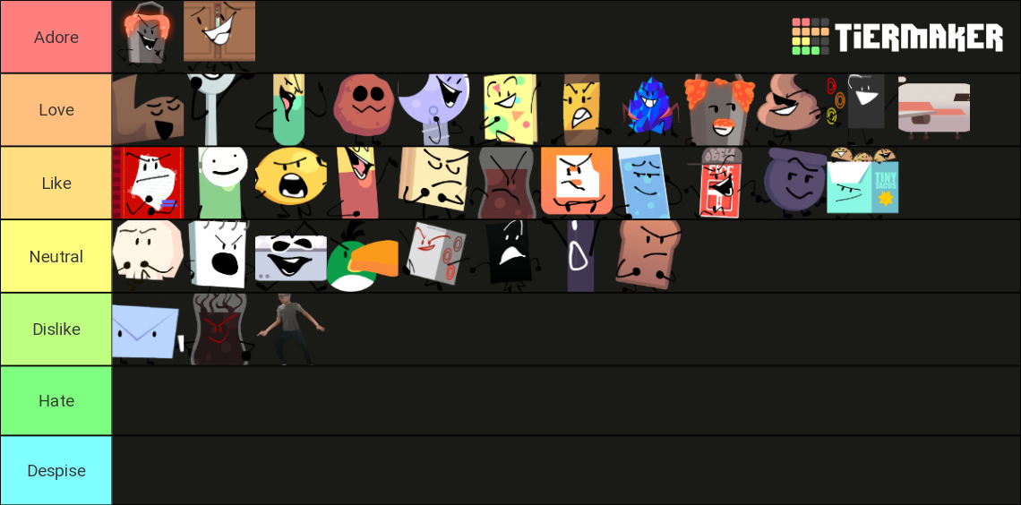 the-daily-object-show-tdos-tier-list-community-rankings-tiermaker