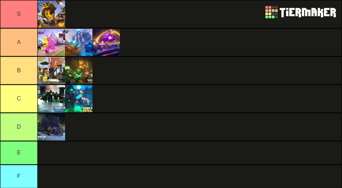 TDS Events Tier List Rankings) TierMaker