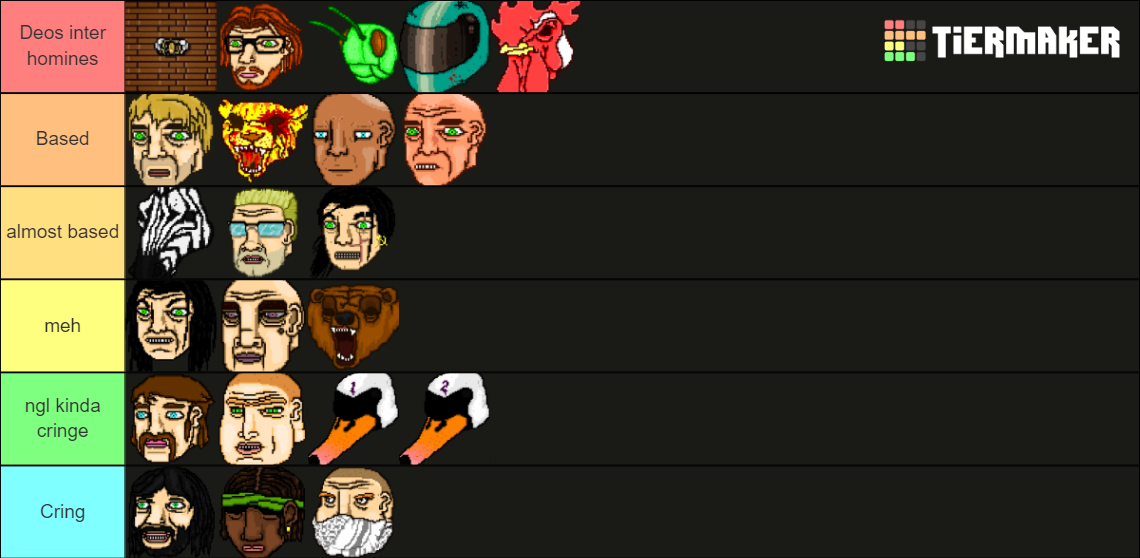 Hotline Miami Characters Tier List Rankings) TierMaker
