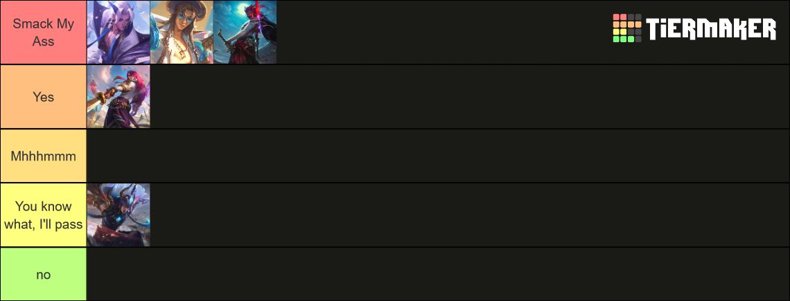 All Yone Skins Tier List (Community Rankings) - TierMaker
