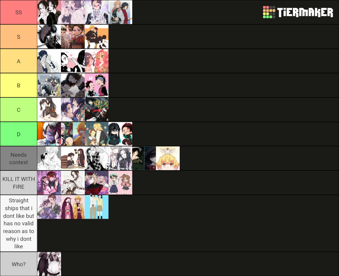 Demon slayer ships Tier List (Community Rankings) - TierMaker