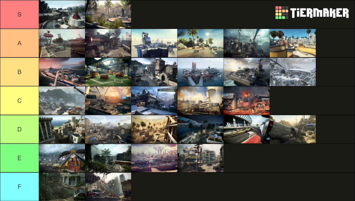 Black Ops 2, Multiplayer Maps, Bo2 Tier List (Community Rankings ...