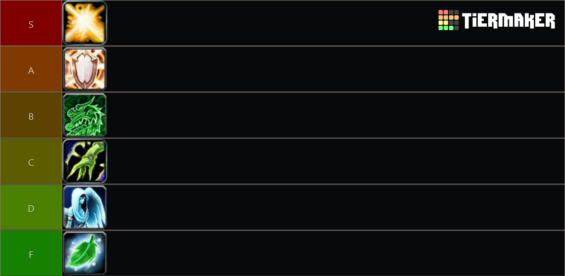 World of Warcraft Class Specializations Tier List Rankings) TierMaker