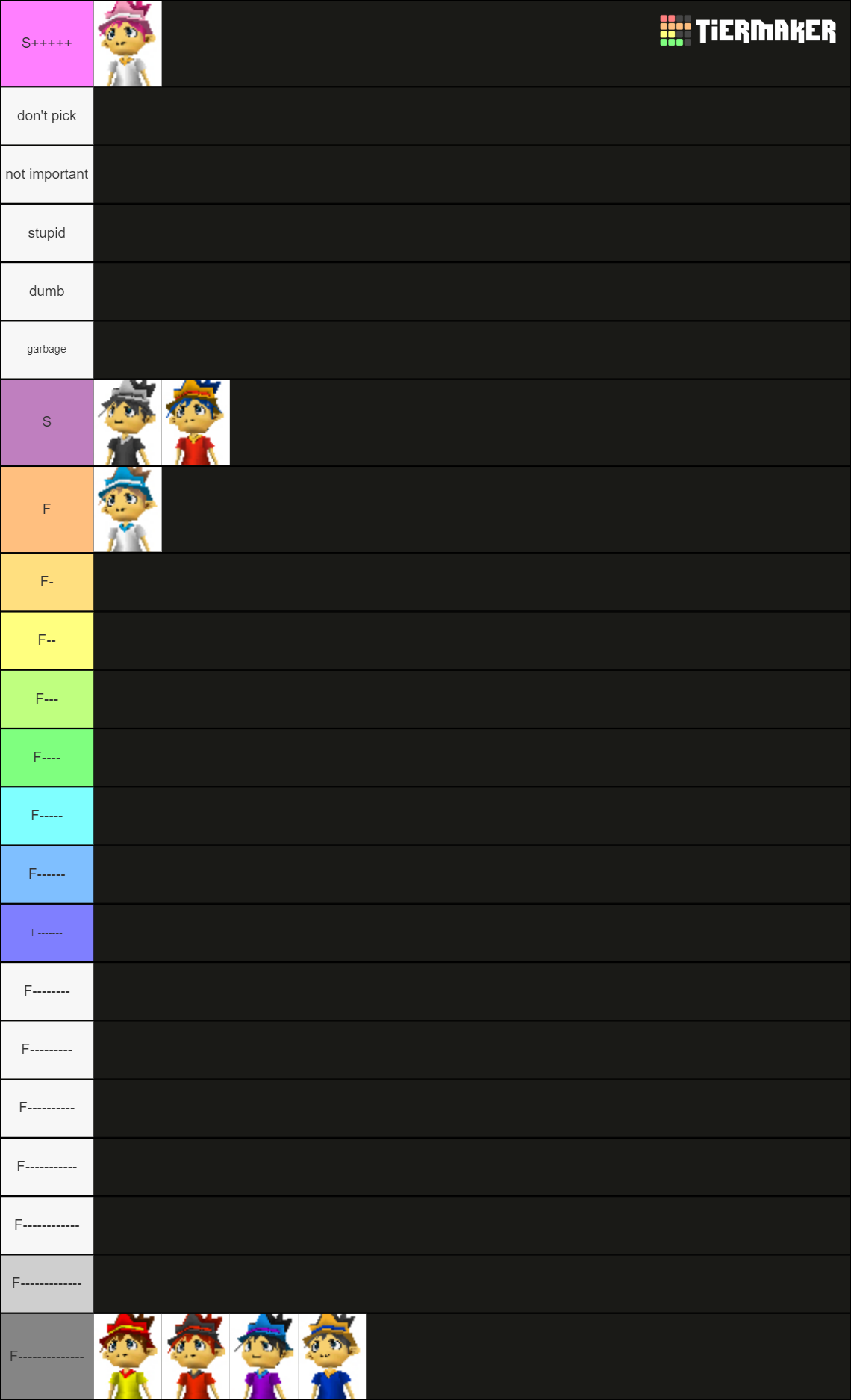 Fossil Fighters Hunter Outfits Tier List Rankings) TierMaker