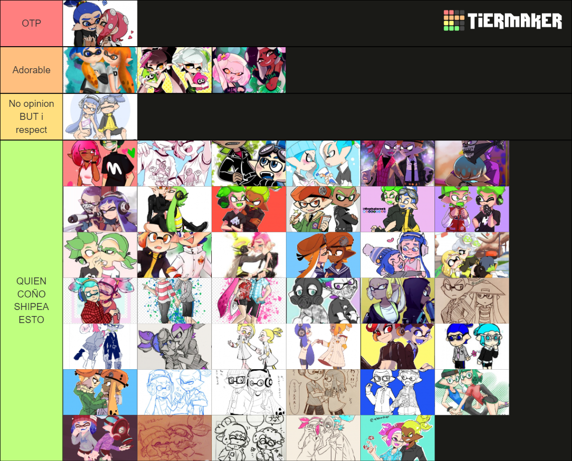 Splatoon Ships Tier List Community Rankings Tiermaker