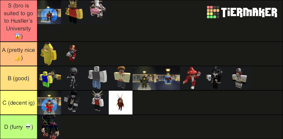 Roblox Avatar Tierlist Fr Tier List Community Rankings TierMaker roblox-avatar-tierlist-fr-tier-list-community-rankings-tiermaker