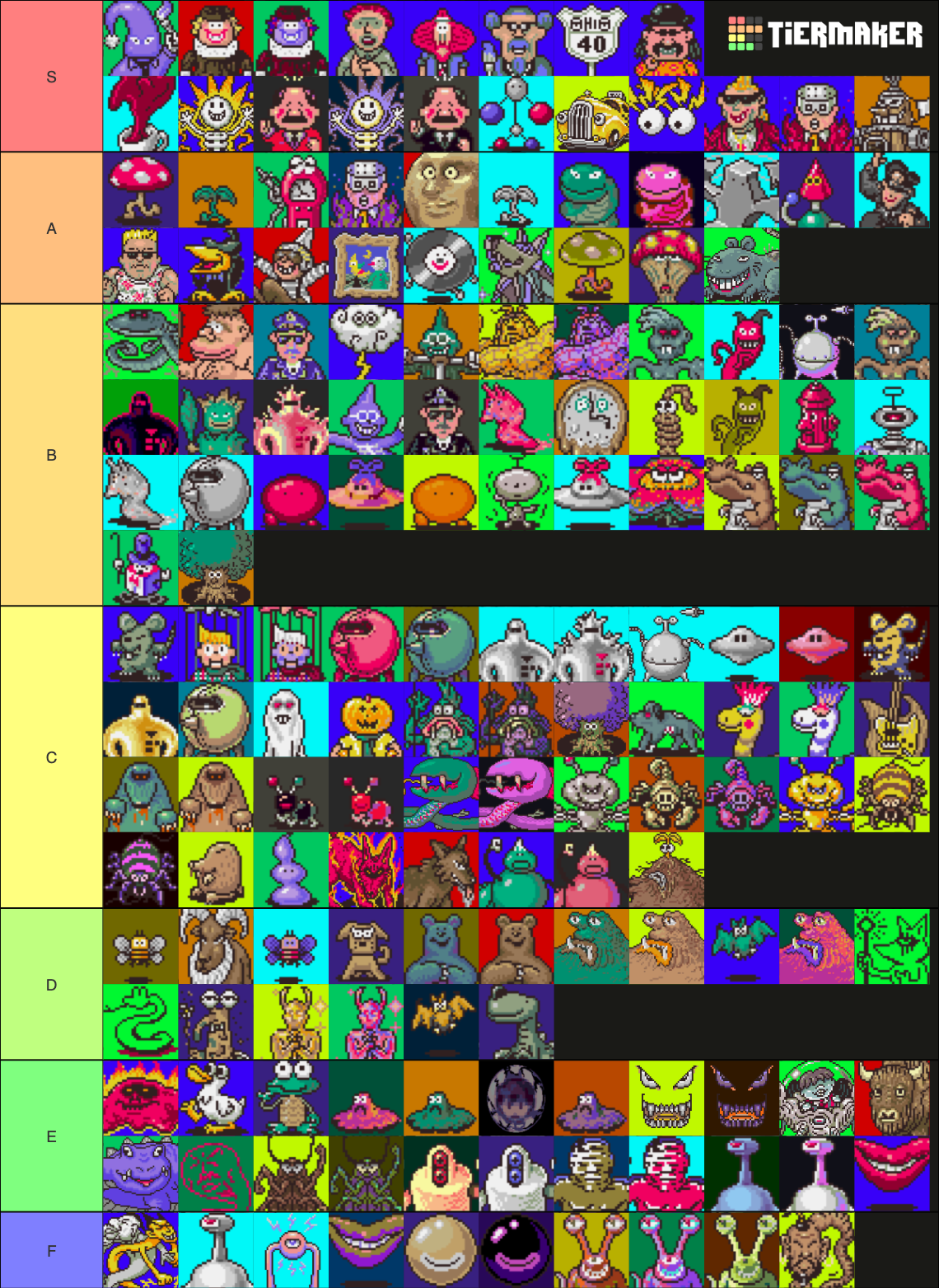 All Enemies in EarthBound (Mother 2) Tier List (Community Rankings ...