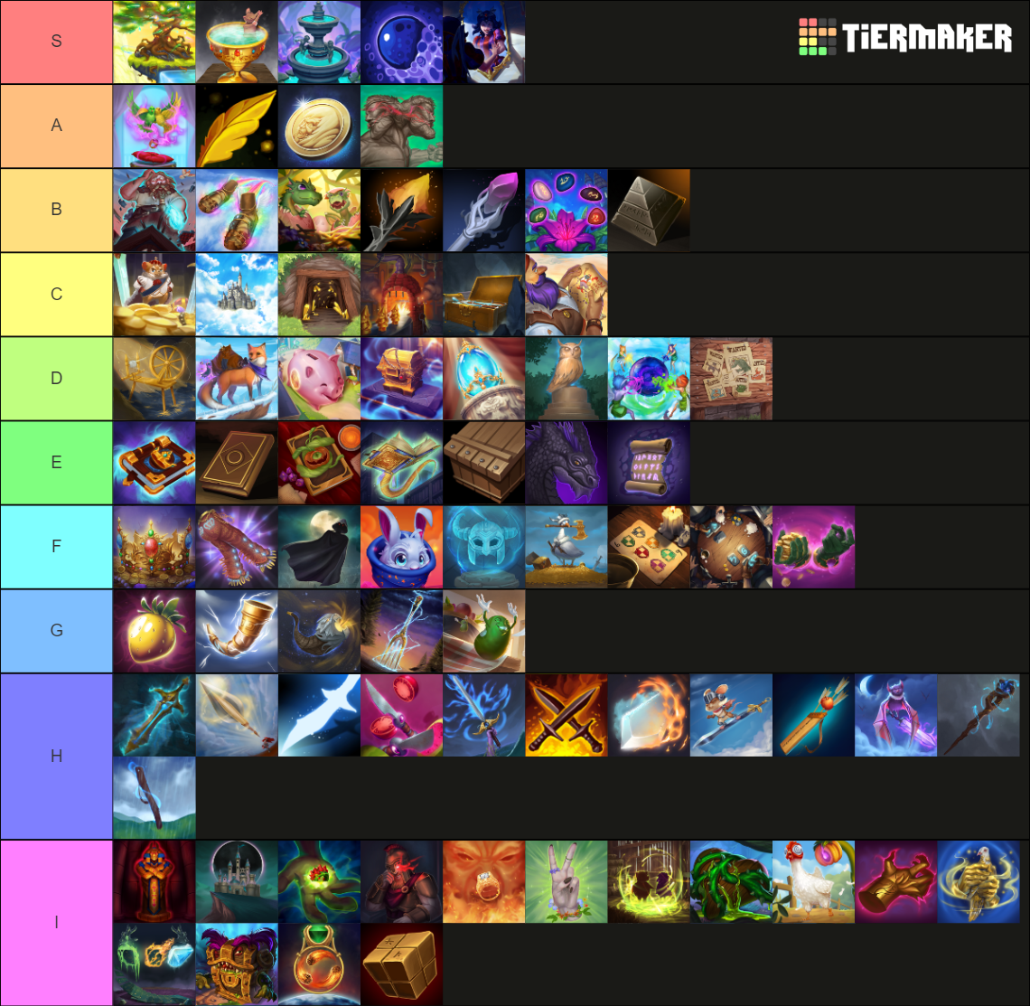 Storybook Brawl Treasures in of Ivory Owls Tier List