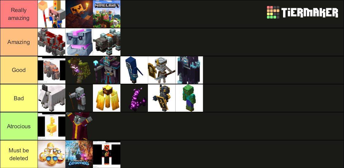minecraft-dungeons-tier-list-community-rankings-tiermaker