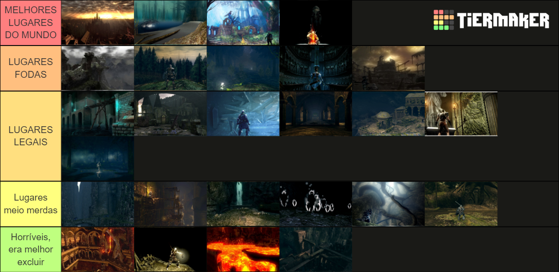 Dark Souls 1 Areas Tier List (Community Rankings) - TierMaker