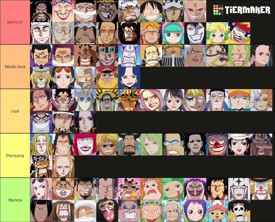 Akuma no mi Tier List (Community Rankings) - TierMaker