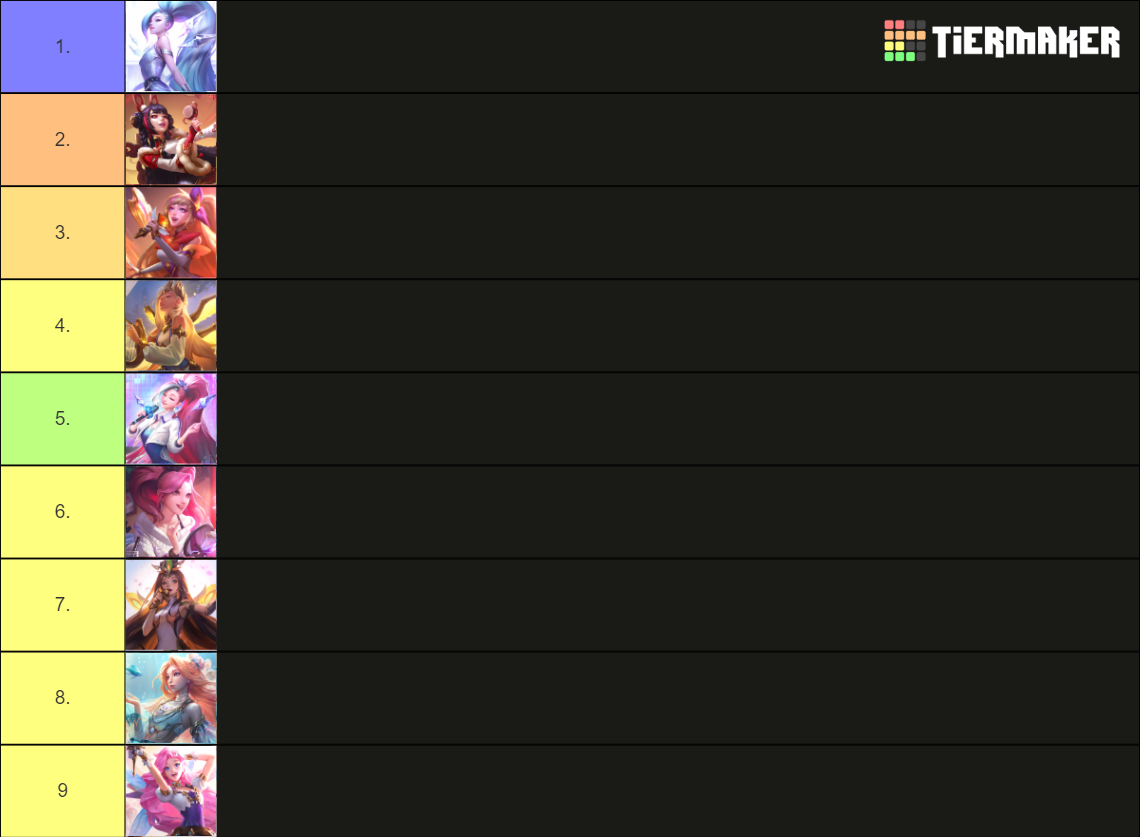 All Seraphine Skins (LOL, LoR, WR) Tier List (Community Rankings ...