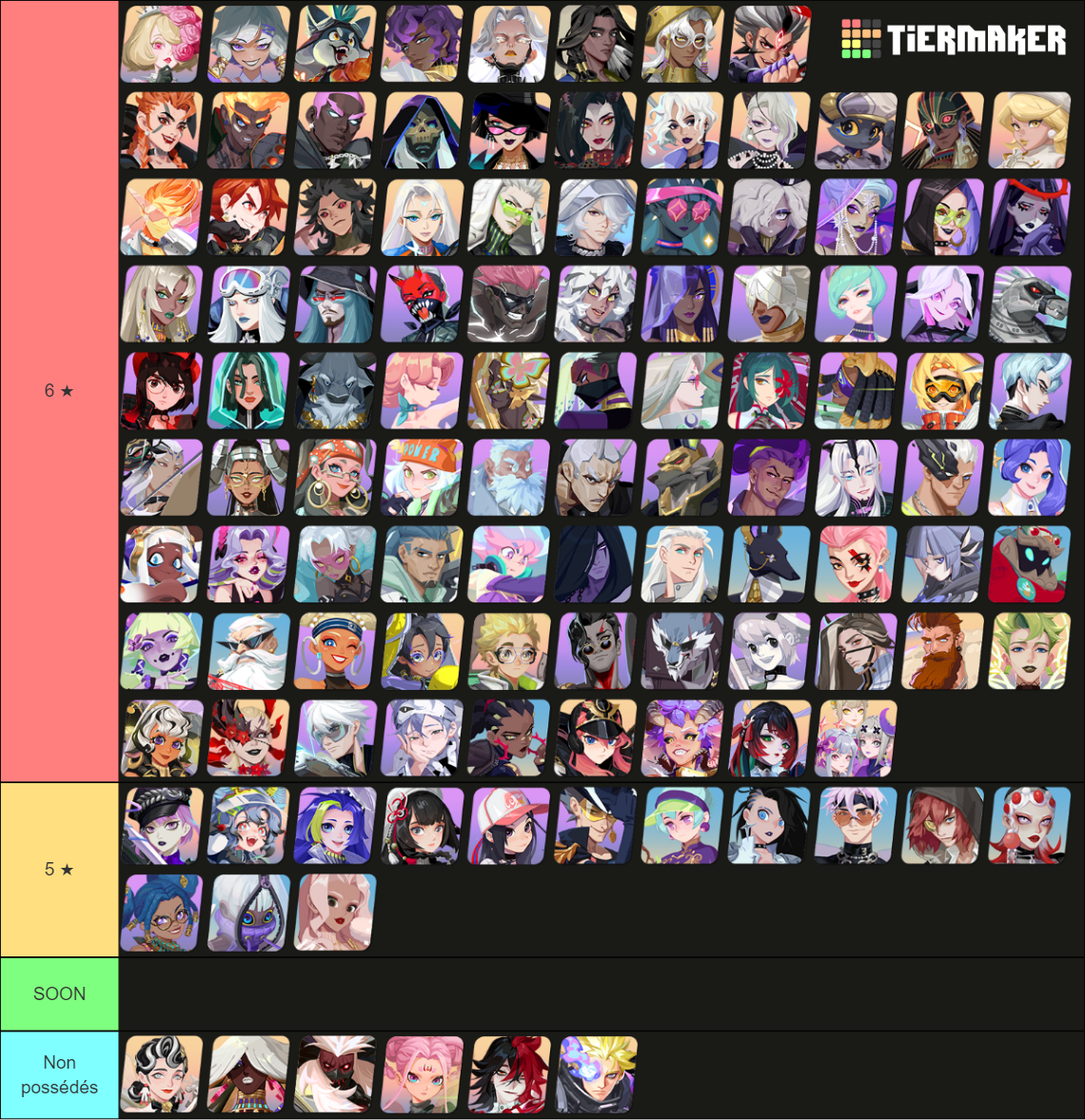 Dislyte Esper Roster //UPDATED June 29 Tier List Rankings