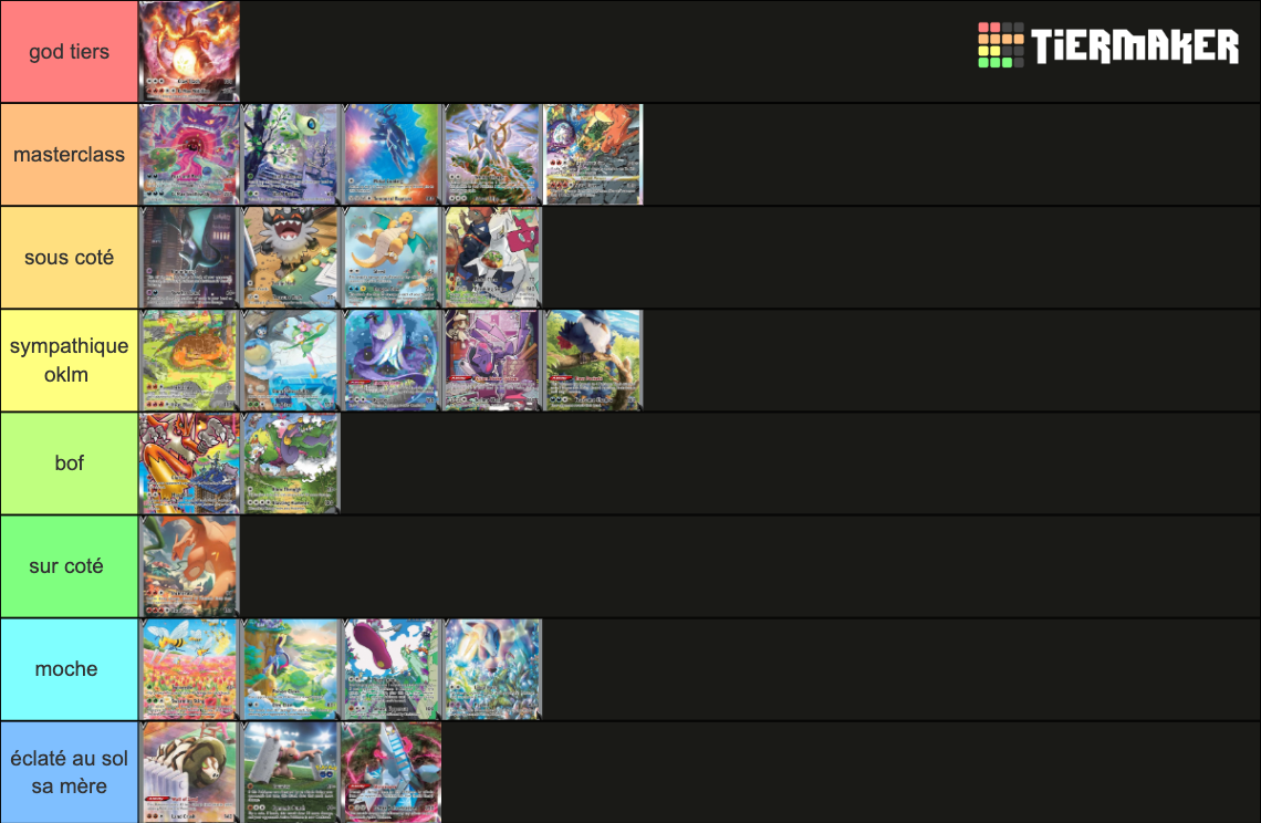 Alt Art pokemon cards Tier List (Community Rankings) - TierMaker
