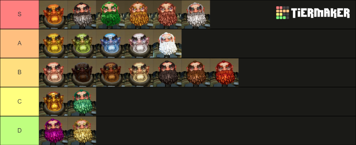 Deep Rock Galactic Hair/Skin Colors Tier List (Community Rankings ...