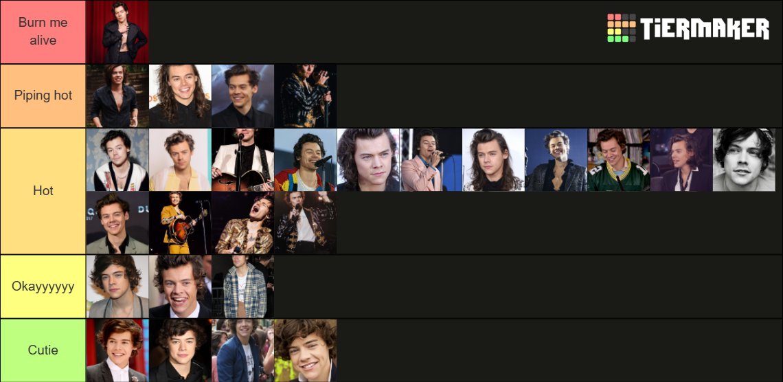 Harry Styles Eras Tier List Rankings) TierMaker