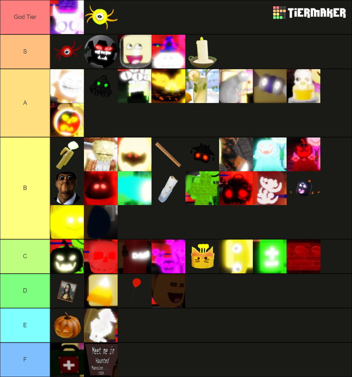 FLOORS LIGHTS Tier List Rankings) TierMaker