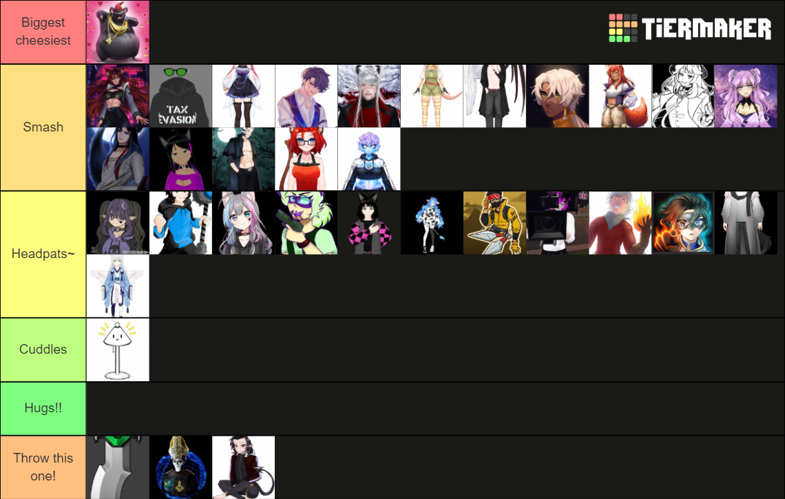 Vtuber Smash Or Pass Tier List Community Rankings Tiermaker