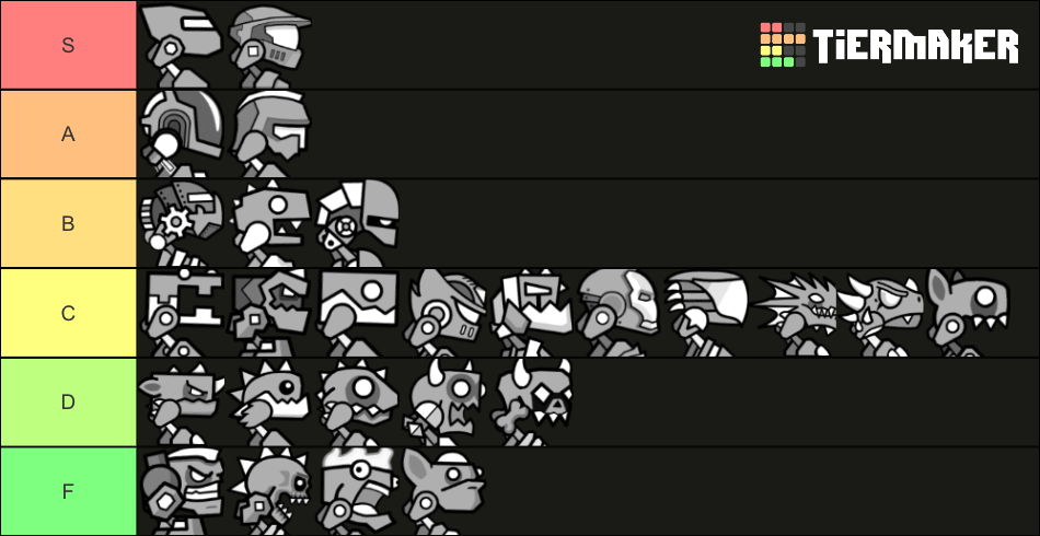 Rank every Geometry Dash 2.1 Robot Tier List (Community Rankings ...