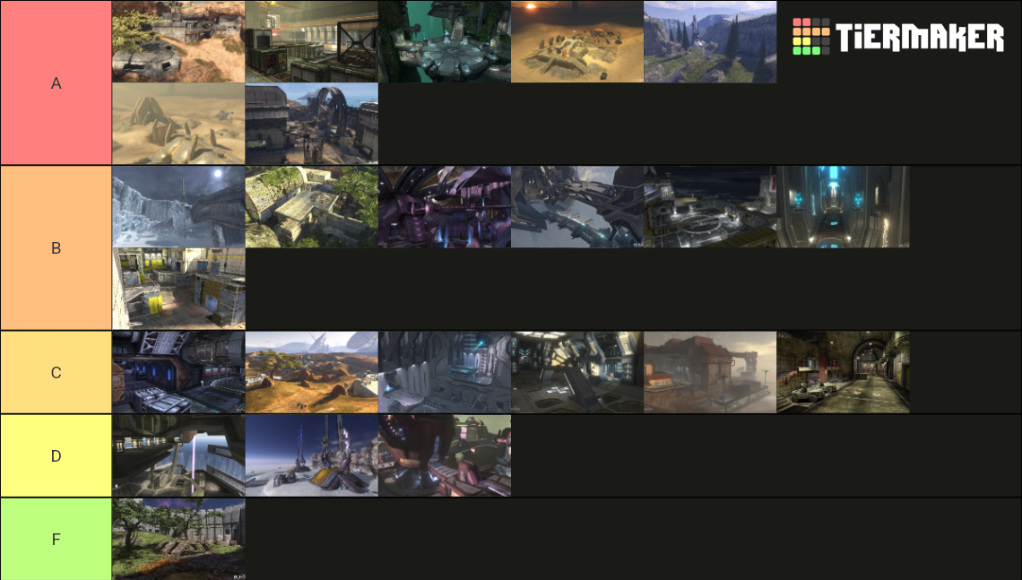 Halo 3 Maps Tier List (Community Rankings) - TierMaker