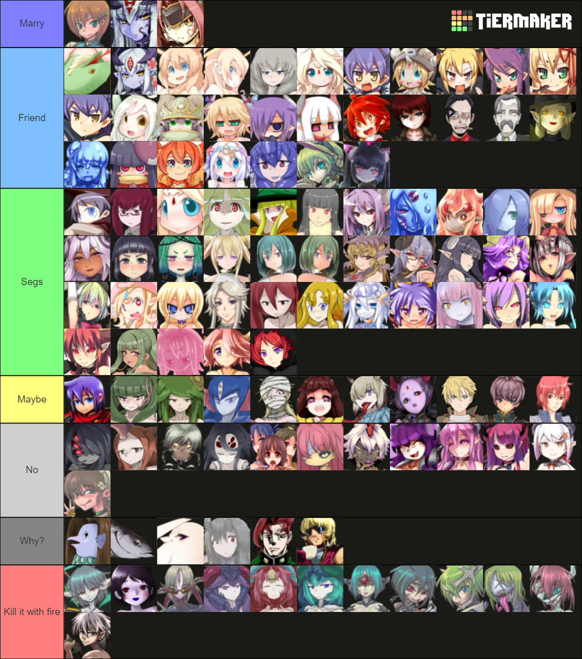 MGQ Paradox Every Character Tier List (Community Rankings) - TierMaker