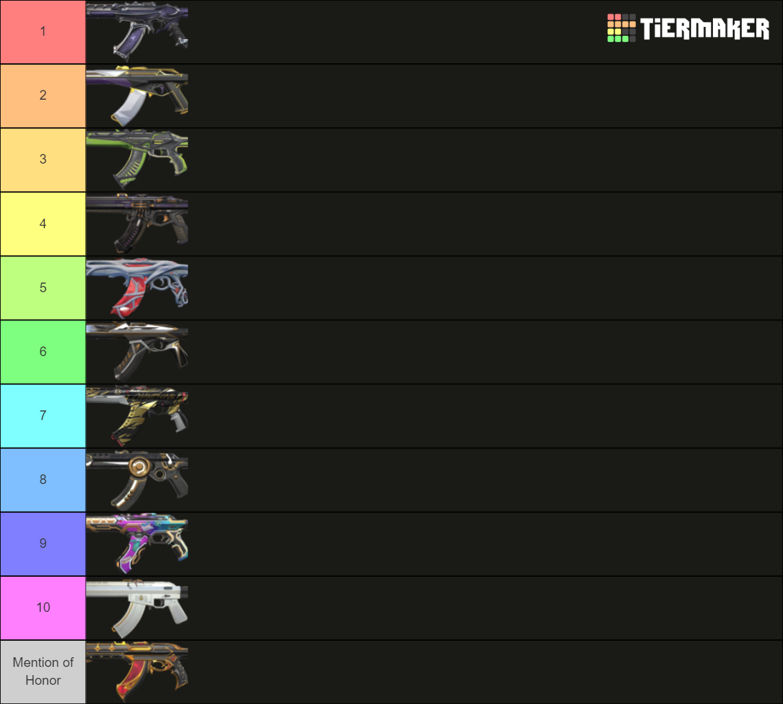 top 10 vandal skins 2022