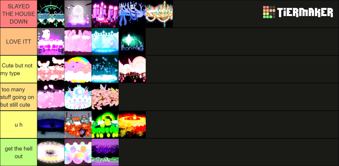 royale high halo ranking Tier List Rankings) TierMaker