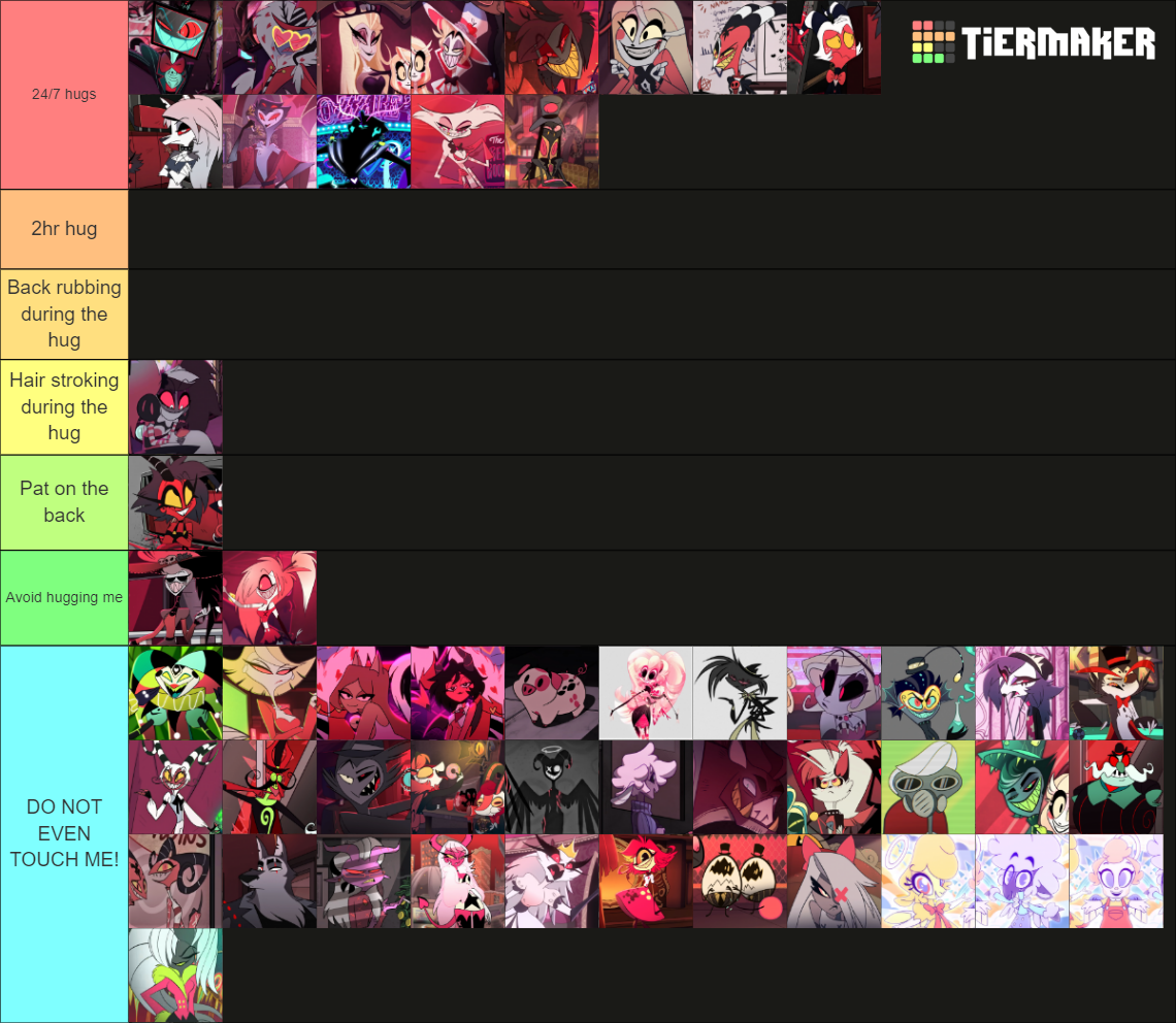 Hazbin Hotel & Helluva Boss Character Tier List (Community Rankings ...